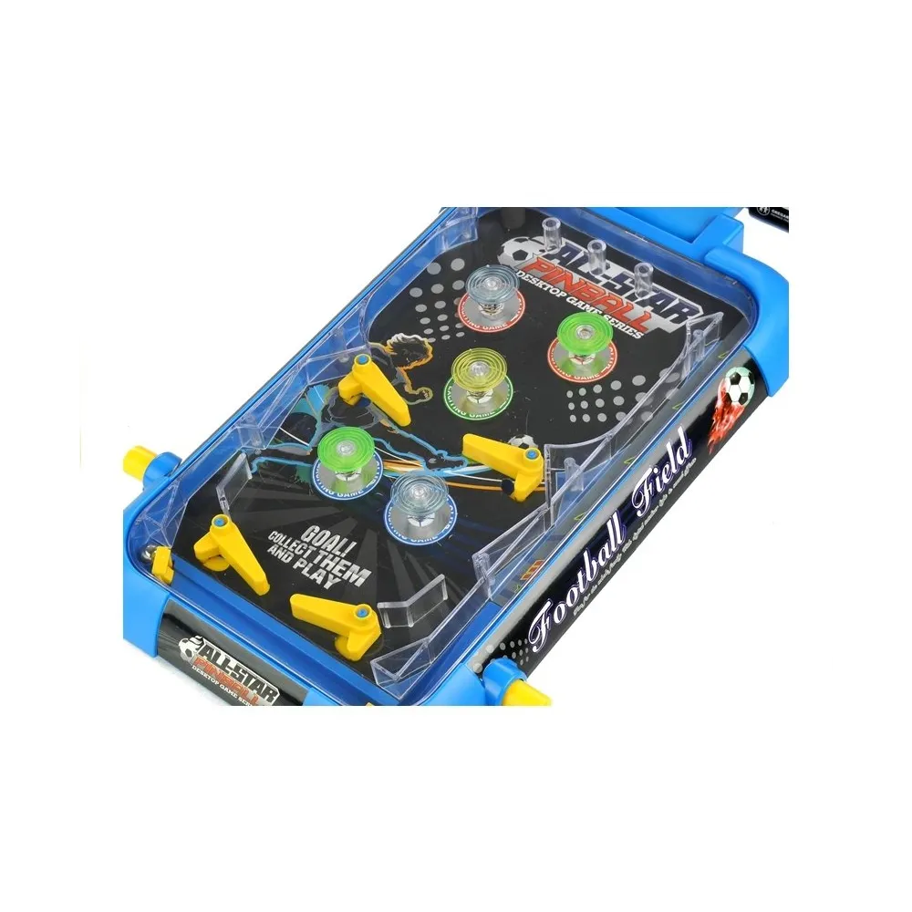 Zestaw gra Pinball Flipper z plastikową obudową i bezpiecznymi krawędziami