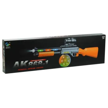 Zabawkowy karabin AK 868-1 idealny na prezent dla dzieci powyżej 3 lat