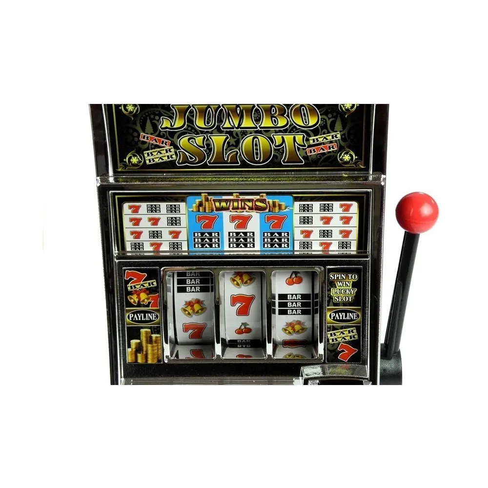 Kolorowy automat kasynowy idealny na prezent dla dziecka