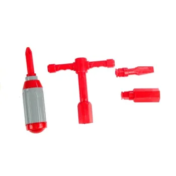 Wóz strażacki zabawka do skręcania z atestowanego plastiku