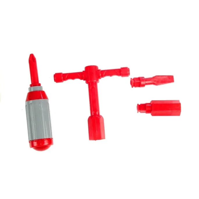 Wóz strażacki zabawka do skręcania z atestowanego plastiku