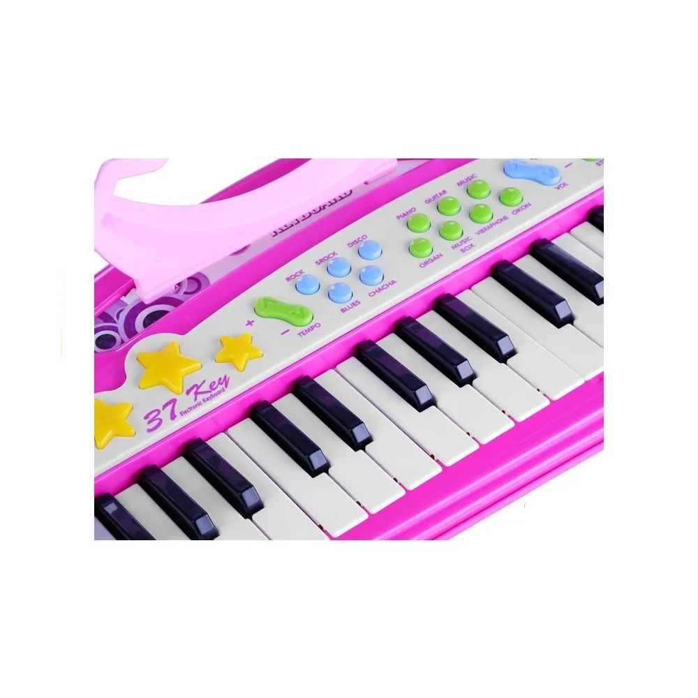 Zestaw muzyczny dla dzieci z mikrofonem i ozdobą w kształcie gwiazdki