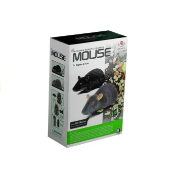 Pilot do myszy RC czarnej – łatwe sterowanie zabawką