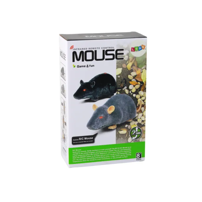 Realistyczna myszka RC z pilotem – idealna do psikusów i żartów