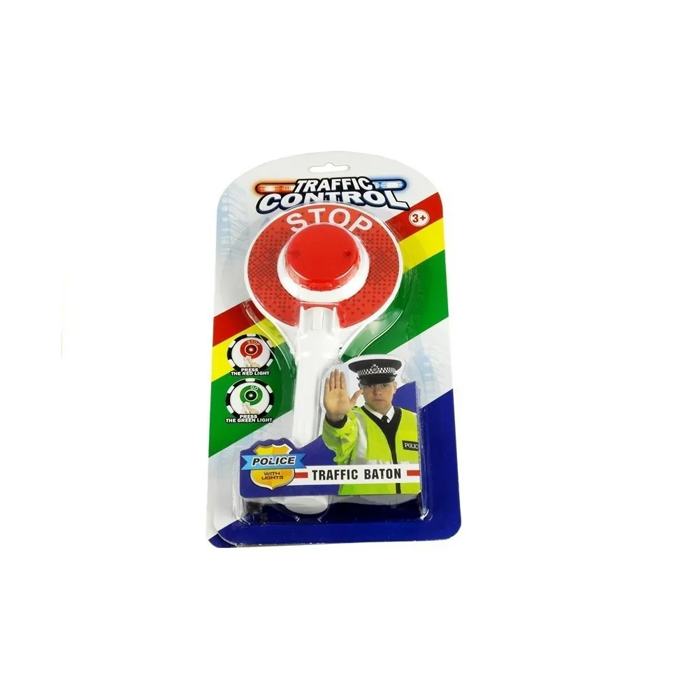 Lizak Policyjny Drogowy Świecący Dwustronny