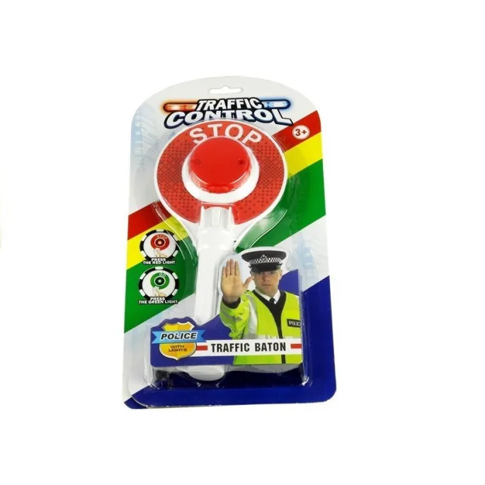 Lizak Policyjny Drogowy Świecący Dwustronny