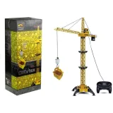 Zdalnie sterowany dźwig budowlany o wysokości 128 cm dla dzieci