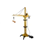 Zabawka R/C żuraw z pilotem do sterowania i pojemnikiem na ładunki