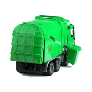 Bezpieczna plastikowa śmieciarka edukacyjna 36,5 cm dla dzieci