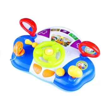 Zabawka motoryczna dla dzieci z obrotową kierownicą