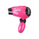 Suszarka i szczotka do włosów dla dziewczynki w kolorowym zestawie