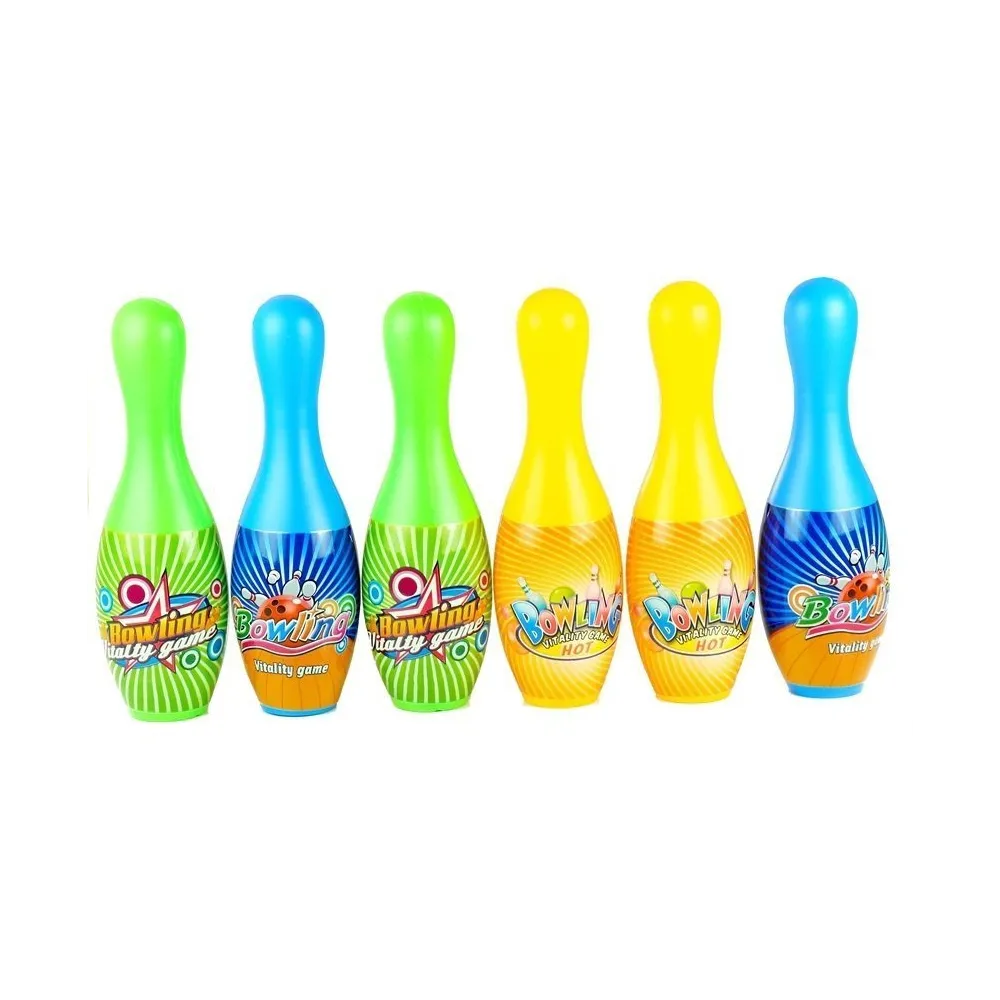 Zabawa w kręgle na świeżym powietrzu i w domu dla dzieci powyżej 3 lat