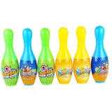 Zabawa w kręgle na świeżym powietrzu i w domu dla dzieci powyżej 3 lat