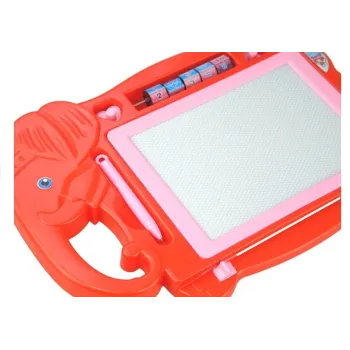 Znikopis Słoń Tablica Magnetyczna Pieczątki Czerw.