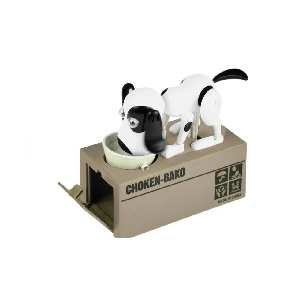 Interaktywna skarbonka dla dzieci w kształcie psa na monety