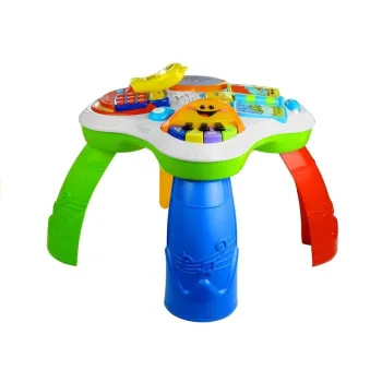 interaktywny stolik edukacyjny z pianinkiem dla dzieci