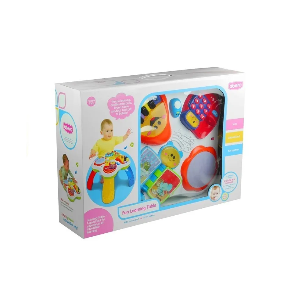 stolik pianinko wspierający rozwój motoryki malucha