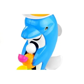 Bezpieczny delfin z kołowrotkiem do stymulacji zmysłów dziecka