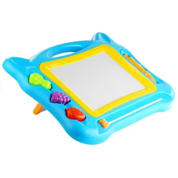 Duży Znikopis Tablica Magnetyczna Stempelki 2w1