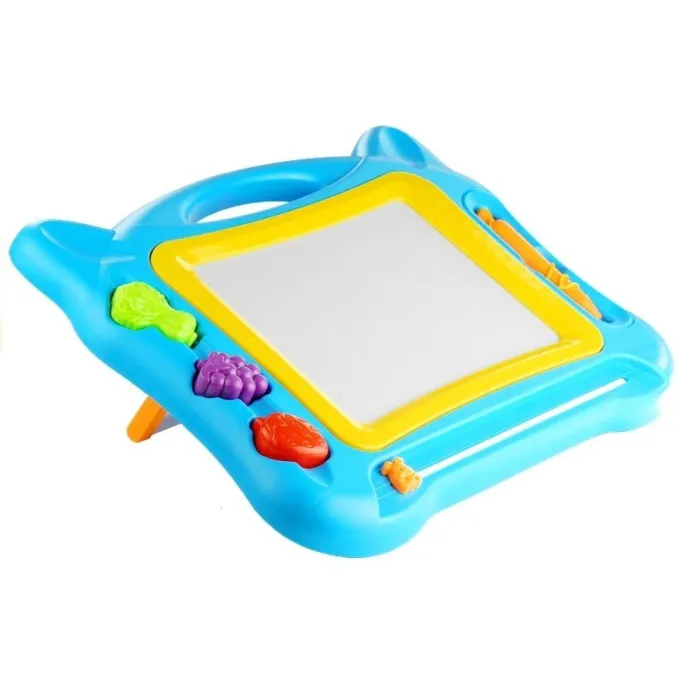 Duży Znikopis Tablica Magnetyczna Stempelki 2w1