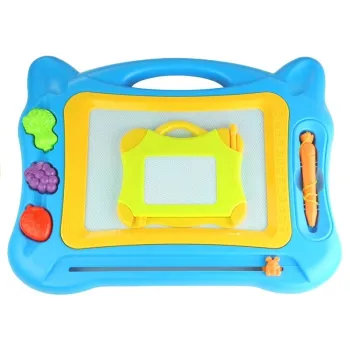 Duży Znikopis Tablica Magnetyczna Stempelki 2w1