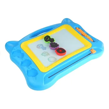 Duży Znikopis Tablica Magnetyczna Stempelki 2w1