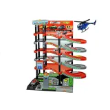 Zestaw pięciopoziomowy parking i pojazdy edukacyjne dla maluchów