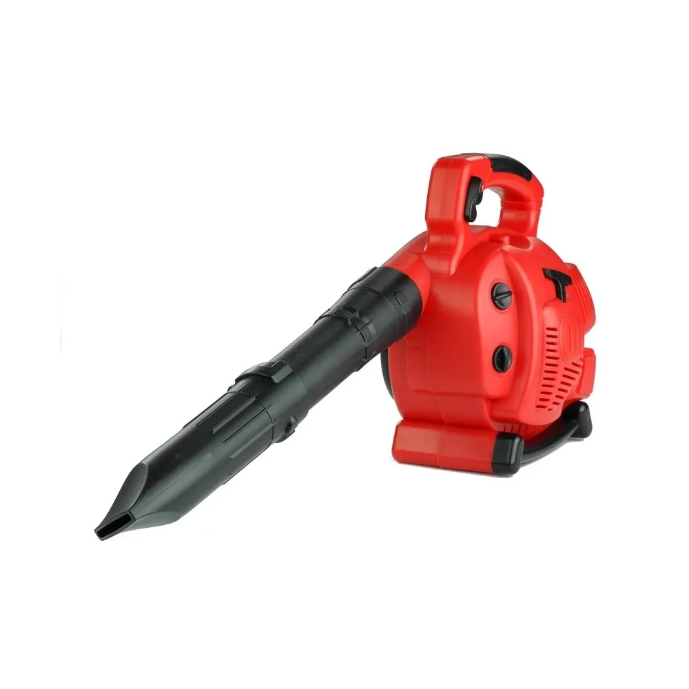 Interaktywna dmuchawa do liści imitująca profesjonalne narzędzie ogrodowe