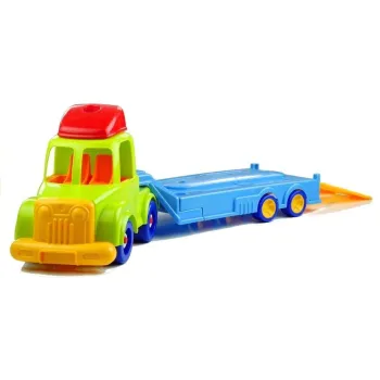 Kolorowy zestaw pojazdów do skręcania z narzędziami dla maluchów