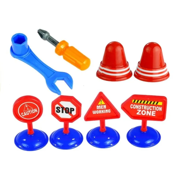 Policja, straż i laweta w jednym zestawie do kreatywnej zabawy