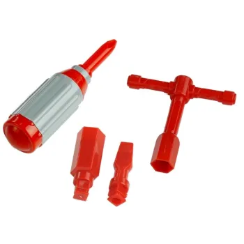 Zabawka straż pożarna z ruchomymi elementami i szczegółowym odwzorowaniem