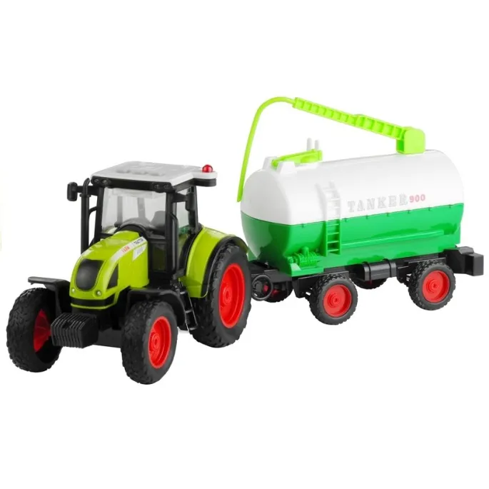 Zabawka traktor rolniczy z realistycznymi detalami i efektem dźwiękowym