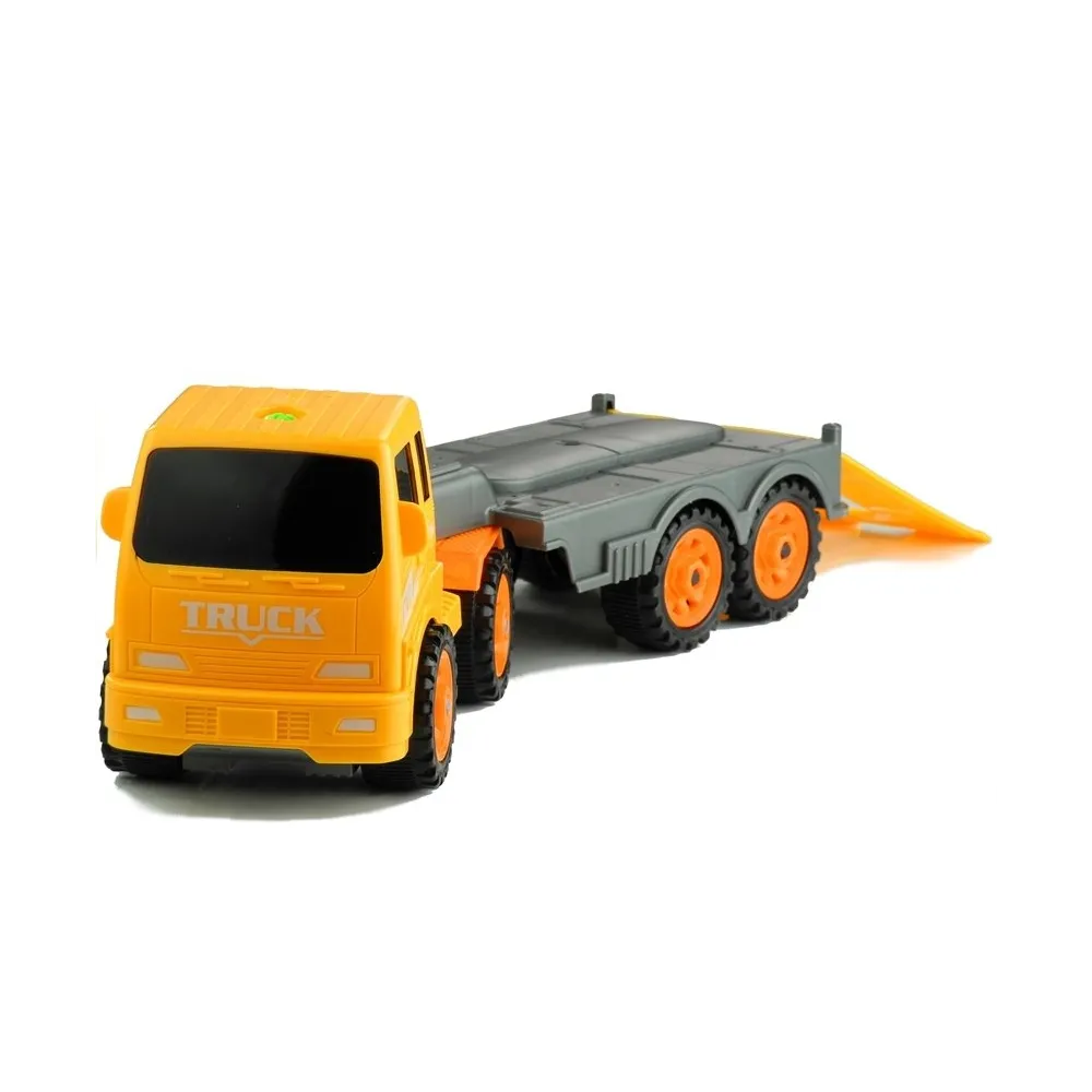 Bezpieczne pojazdy budowlane do rozkręcania z realistycznymi detalami