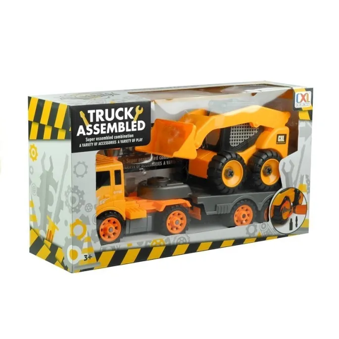 Pojazdy budowlane do samodzielnego montażu, pobudzające kreatywność dziecka