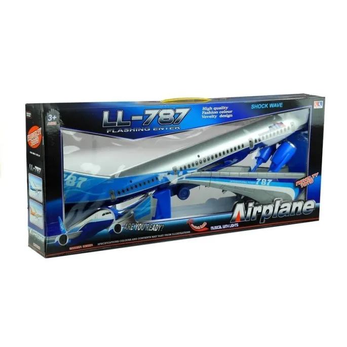 Bezpieczny samolot friction do zabawy i dekoracji pokoju dziecięcego