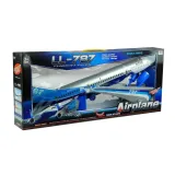 Bezpieczny samolot friction do zabawy i dekoracji pokoju dziecięcego