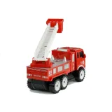 Hełm strażacki z zestawu zabawkowego, widok z boku