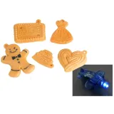 Komplet do zabawy urodzinowej z roladą, czekoladkami i lodami