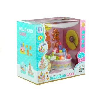 Kolorowy zestaw urodzinowy zachęcający do odgrywania ról