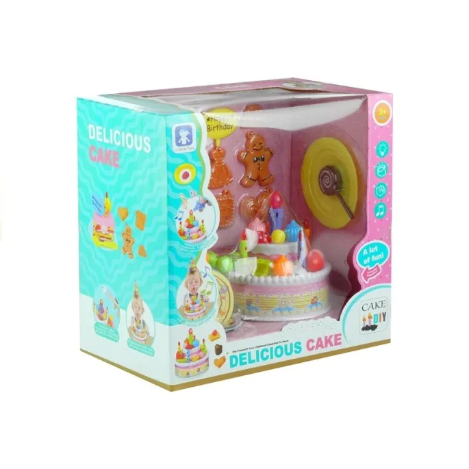 Kolorowy zestaw urodzinowy zachęcający do odgrywania ról