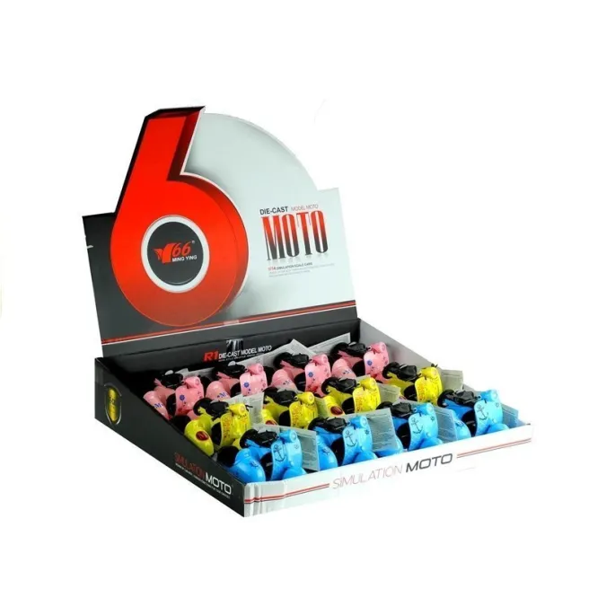 Zabawka motocykl dla dzieci zgodny z normą EN 71, na gumowych oponach