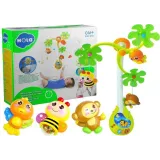 Zestaw karuzeli pozytywki idealny na prezent dla niemowlaka lub noworodka