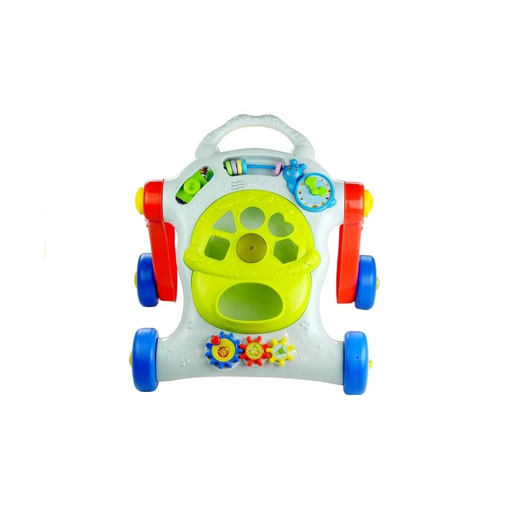 pchacz interaktywny z sorterem kształtów i dźwiękami