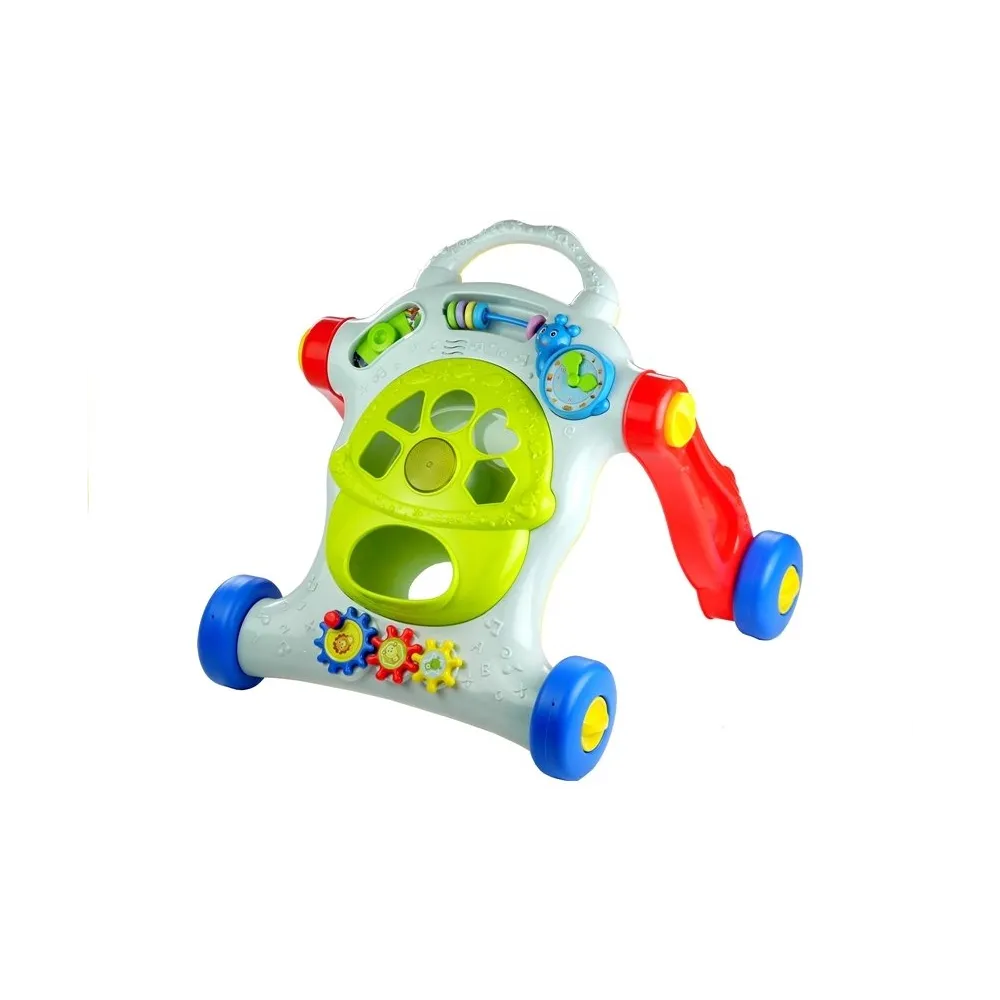 zabawka edukacyjna z klockami i światełkami dla najmłodszych