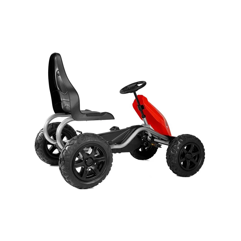 Ergonomiczna kierownica gokarta na pedały poprawia sterowanie