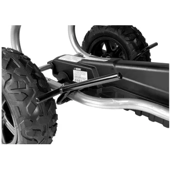 Gokart na pedały B012 dla dzieci powyżej 6 lat na trawie