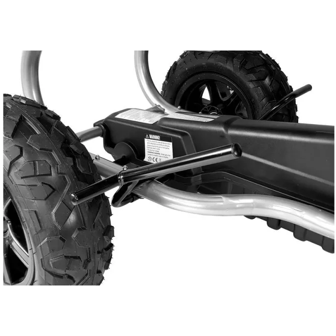 Gokart na pedały B012 dla dzieci powyżej 6 lat na trawie