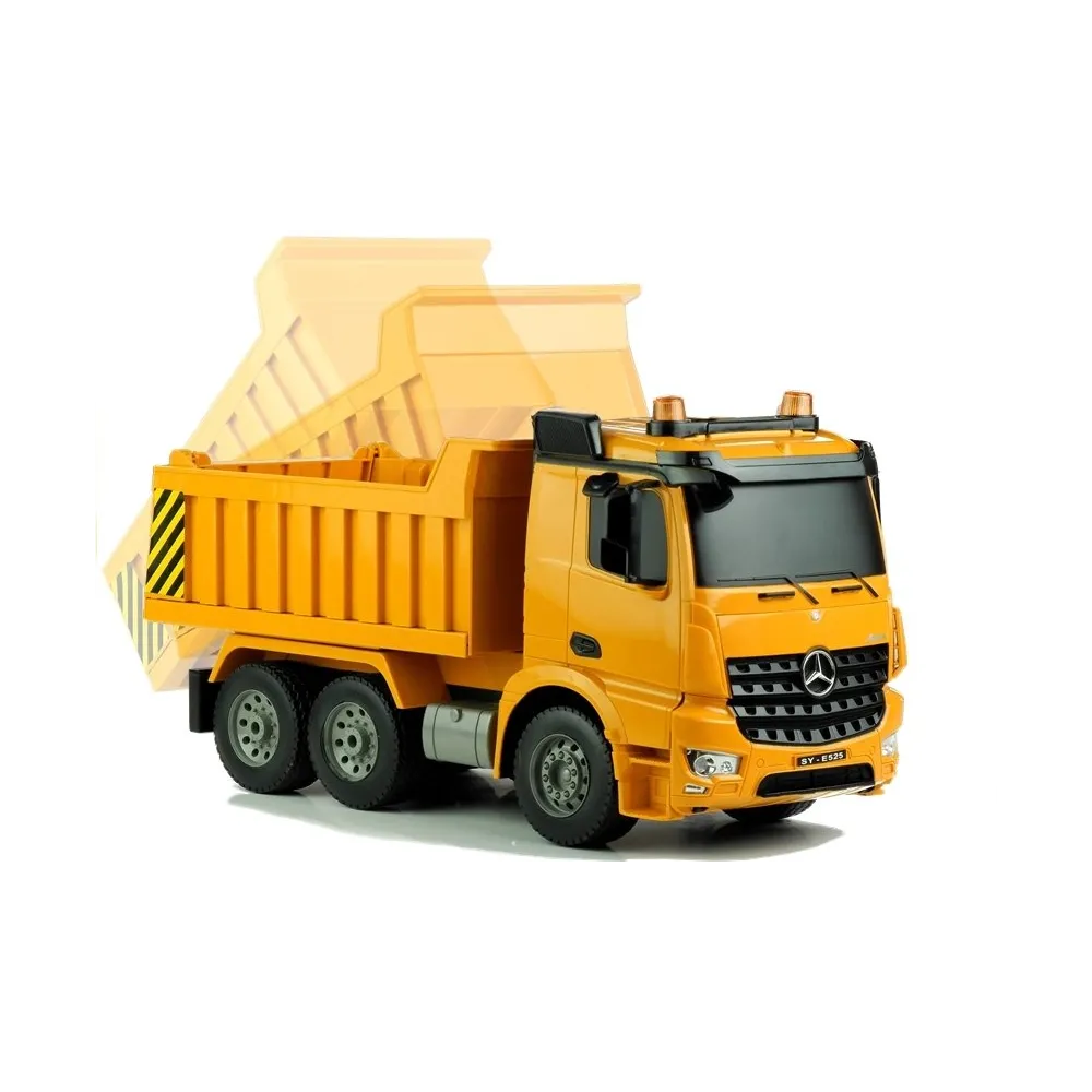 Mercedes Arocs wywrotka zdalnie sterowana z pilotem do zabawy