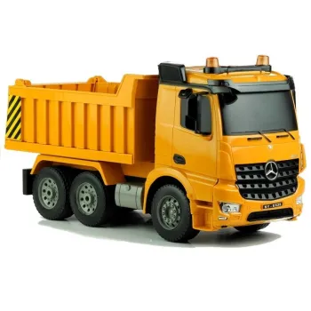 Sterowanie skrzynią ładunkową wywrotki Mercedes Arocs za pomocą pilota