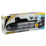 Komplet pojazdów dla dzieci: 5 autek, helikopter i łódź podwodna - rekin